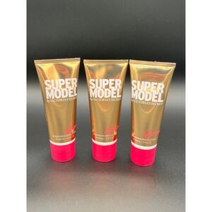 Victoria's Secret Super Model Shimmering Body Lotion 3.4 fl oz Set‎ of 3